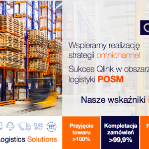 Sukces Qlink w obszarze logistyki POSM: KPI > 99%